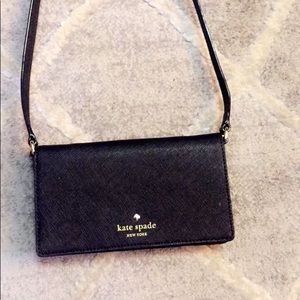 Black Kate spade cross body